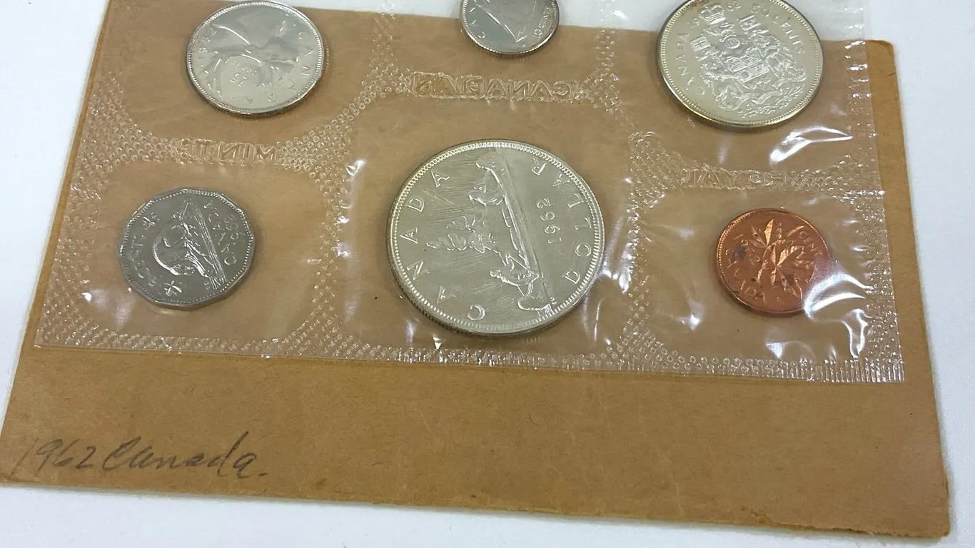 1962 Canadian 6-coin Set