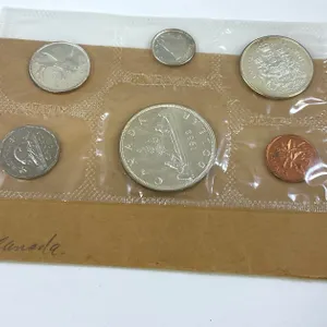 1962 Canadian 6-coin Set