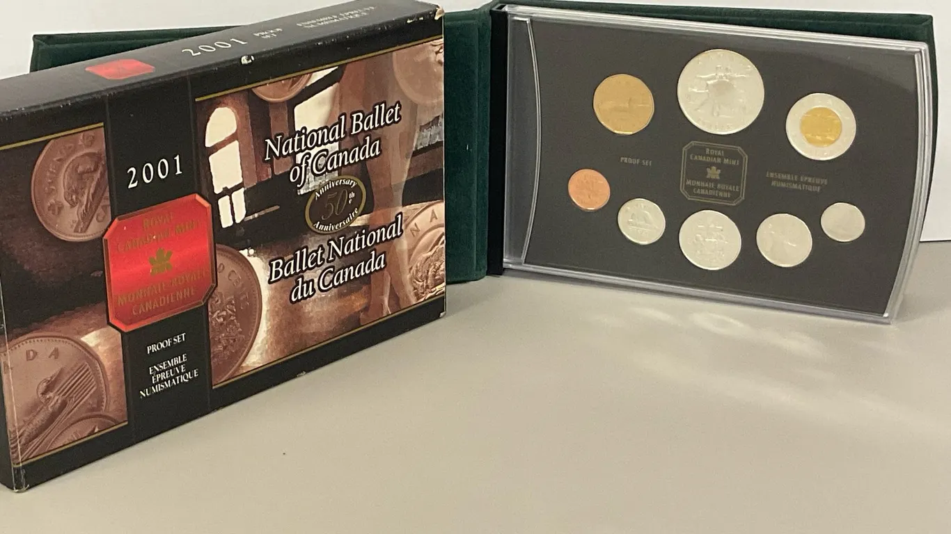 2001 Sterling Proof Set “National Ballet”