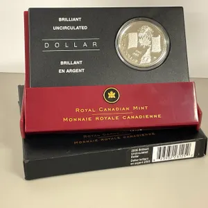 2005 Brilliant Fine Silver UNC Dollar Coin