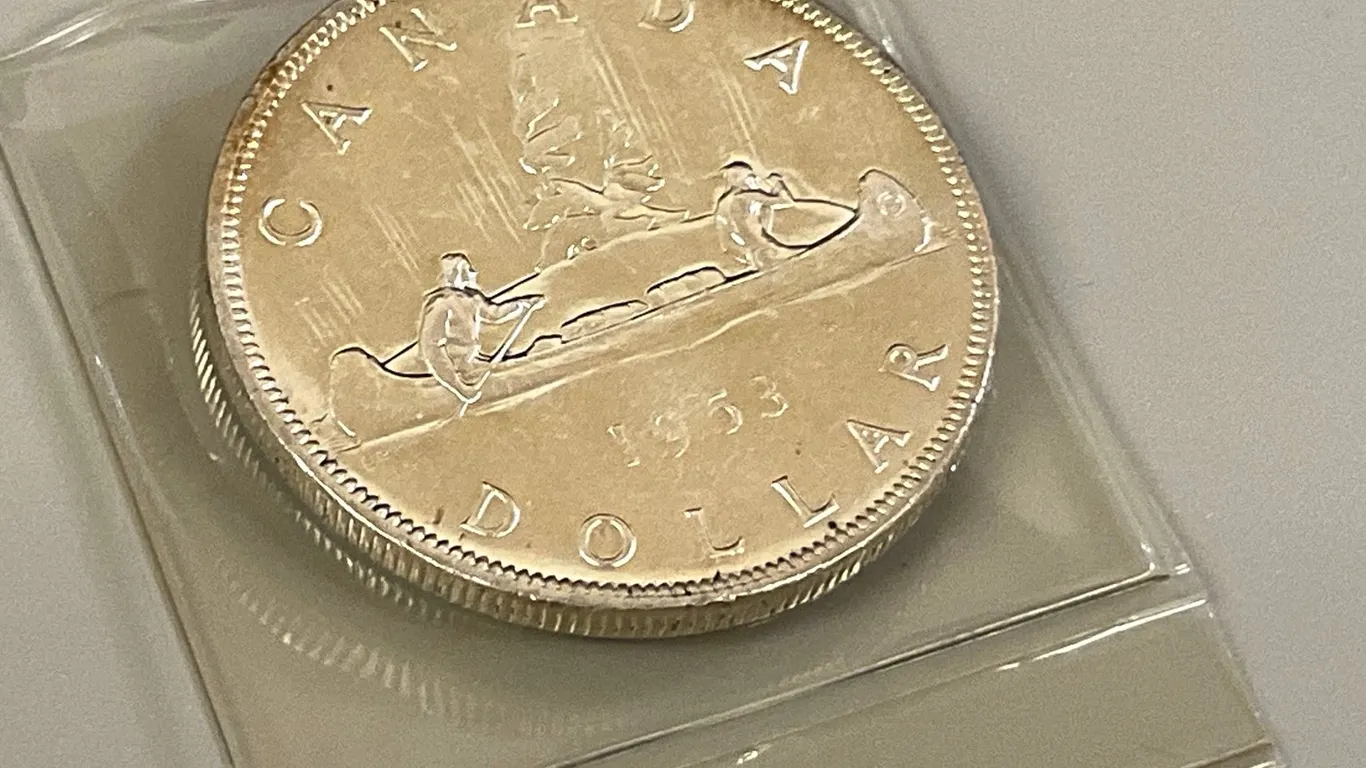 1953 Silver Dollar (NSF/NS Variation)