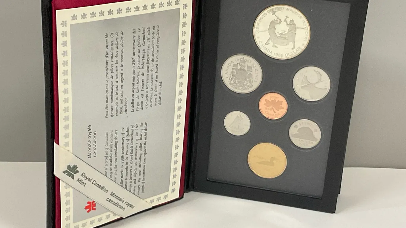 1988 RCM 7-Coin Proof Set