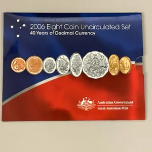 2006 UNC 8-coin Set