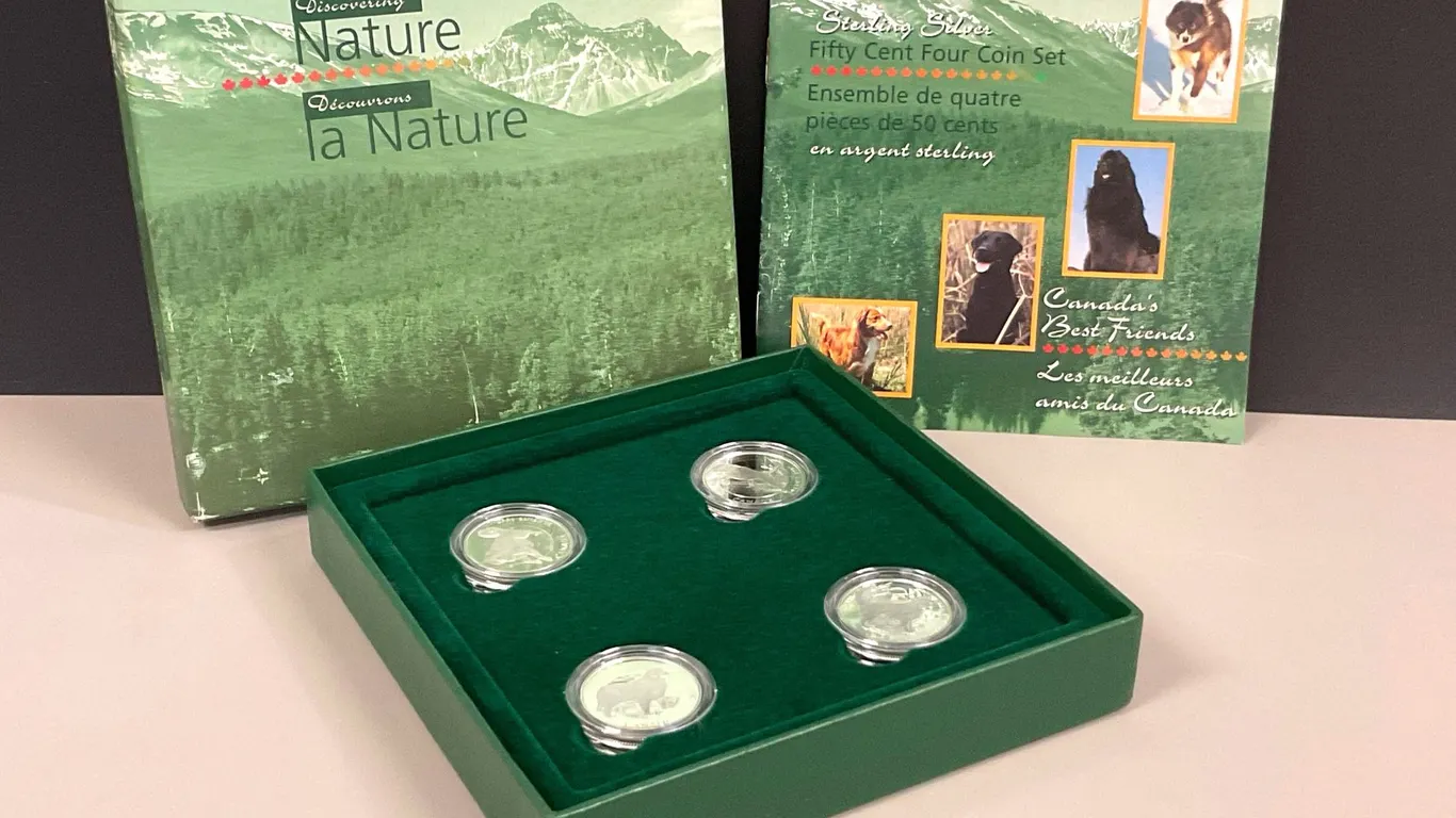 1997 Sterling 4-Coin Set
