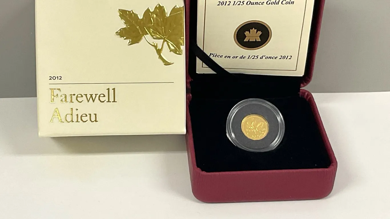 Gold Coin - 2012 1/25 Ounce