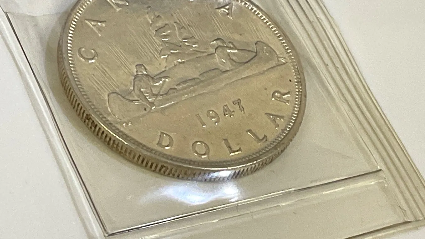 1947 (Quad HP Punch/Pointed 7) Silver Dollar