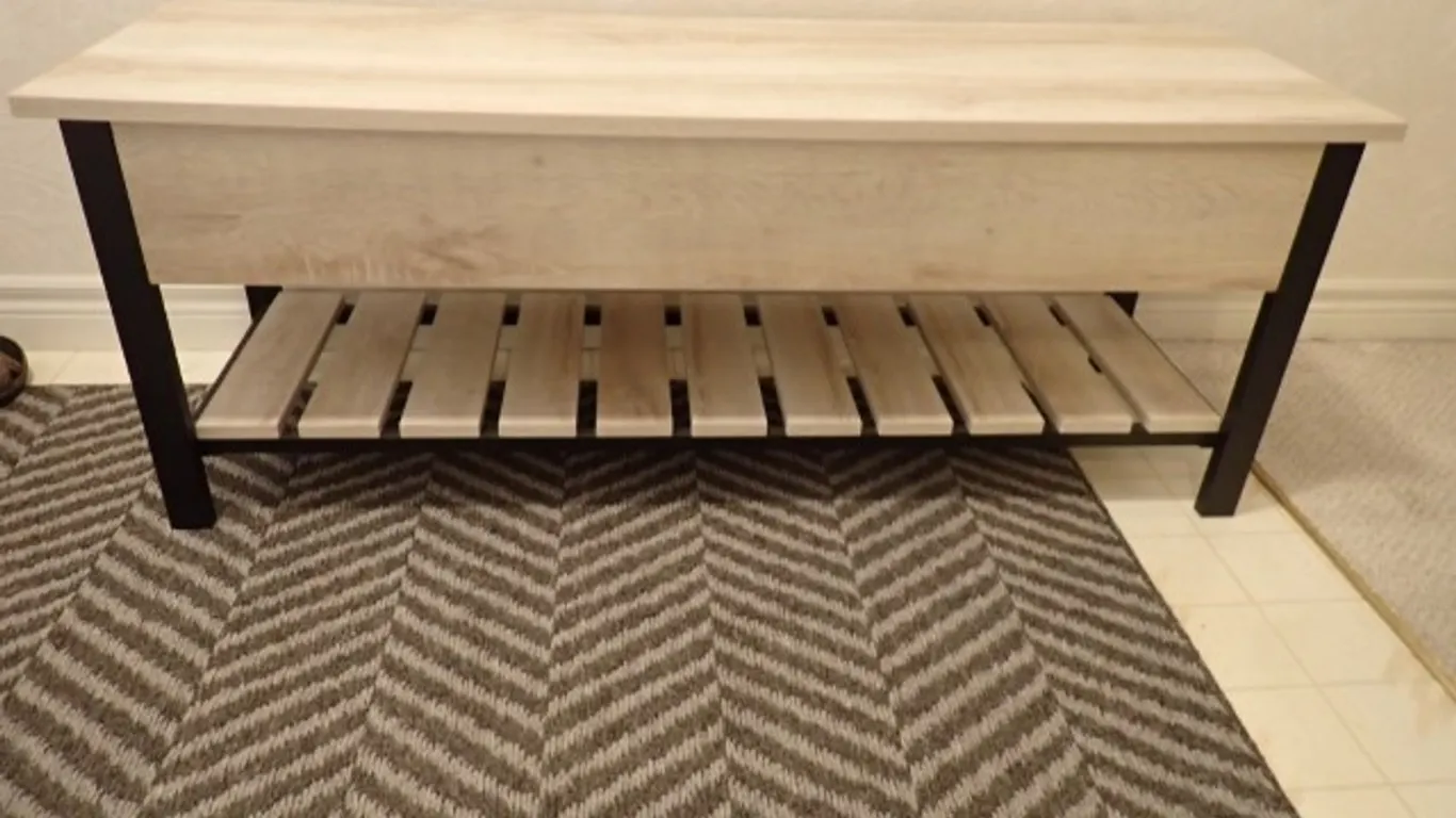 Entryway Shoe Storage Bench
