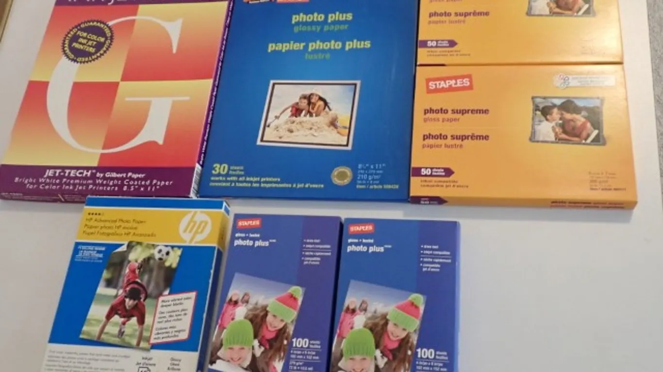 Printer & Photos Paper Packages