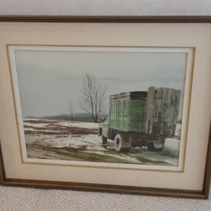 Framed Original Watercolour Artwork