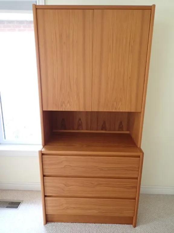 MCM Teak Wall Cabinet