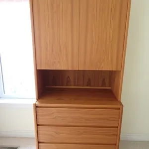 MCM Teak Wall Cabinet