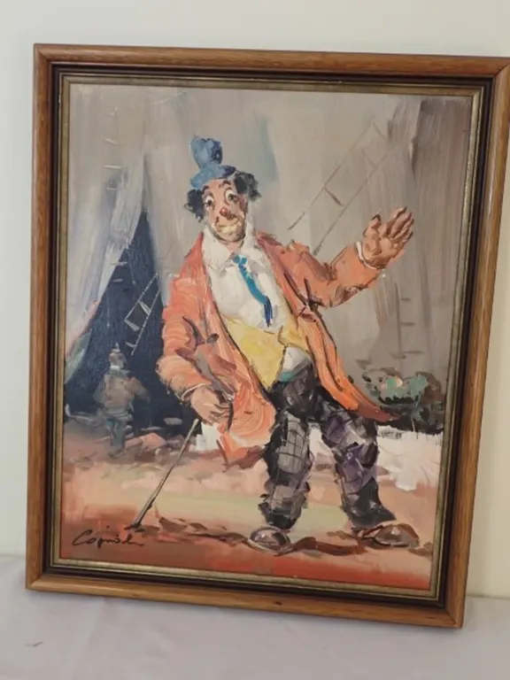 Framed Signed Oil Painting