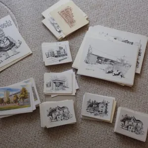 Local Vintage Stationary Cards