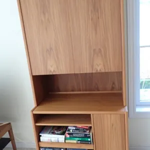 MCM Teak Wall Cabinet