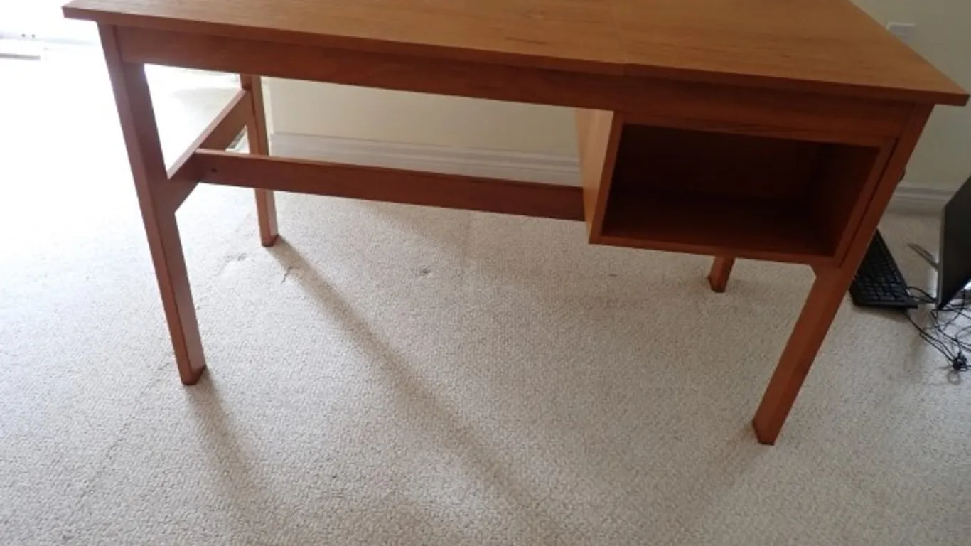 MCM Teak Drafting Desk