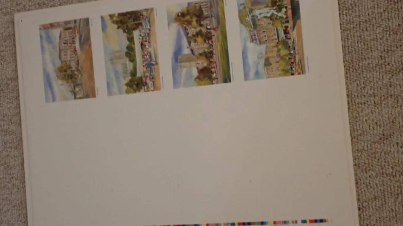 Uncut Printers Proof Cards, Guelph
