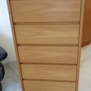 MCM Teak Tallboy Dresser