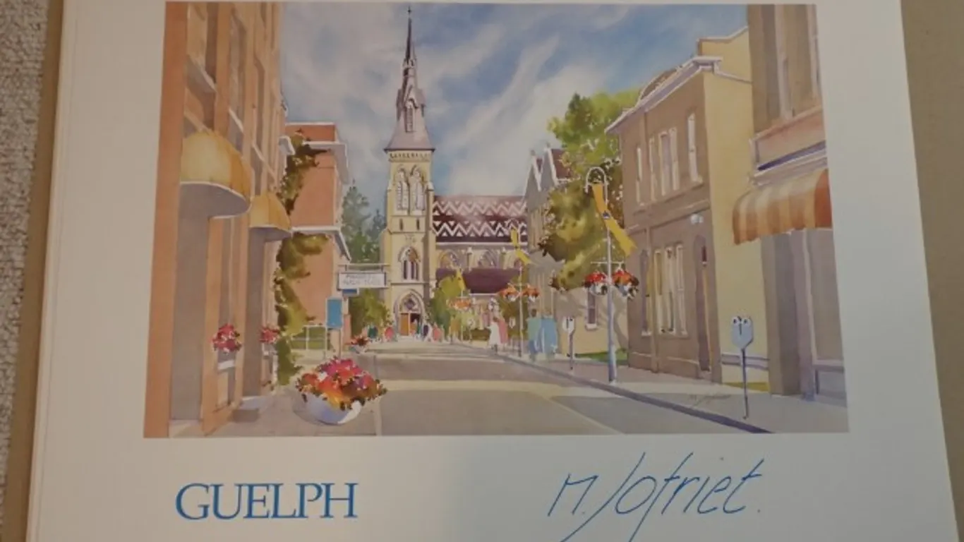 Prints Of Douglas Street And St. George's Church In Guelph