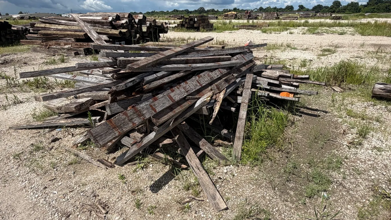 PILE OF LUMBER
