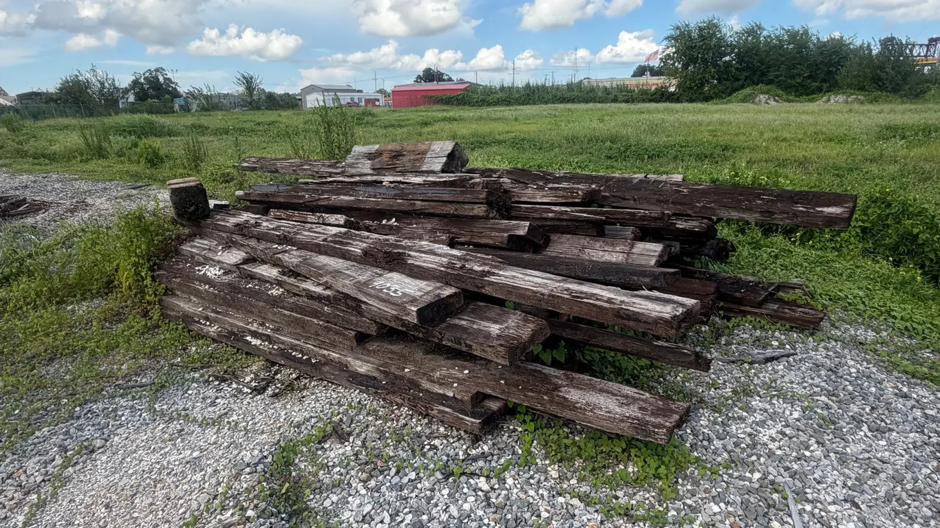 PILE OF LUMBER