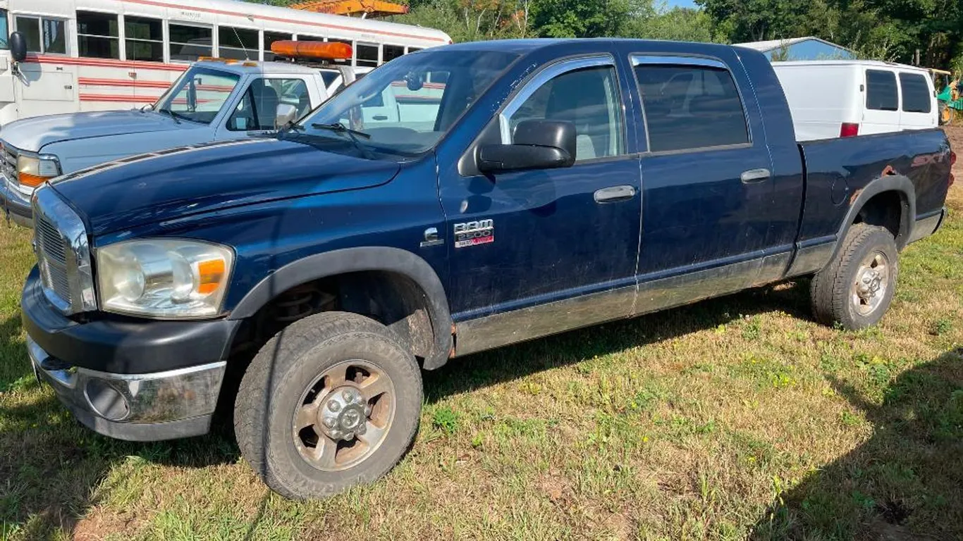 2008 Dodge Ram 2500 Diesel Pickup Truck, VIN # 3d7ks29ax8g133467