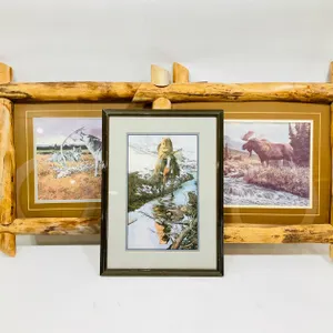 Framed Bev Doolittle Print "Spirit of the Grizzly" & More