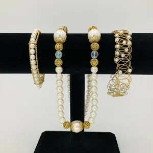 14K Gold & Pearl Bracelet and More