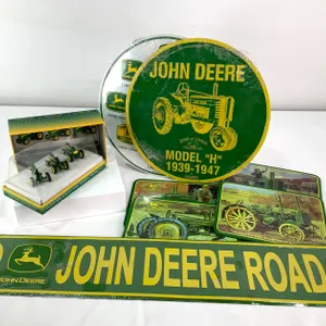 John Deere Metal Wall Signs