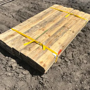 Approx. (70) 1/2" x 6" x 6' Dog-Ear Treated Fence Boards