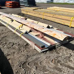 Pallet of Assorted LP Siding Boards and Other Lumber