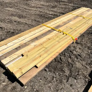 (20) Green Treated Pine Boards in Assorted Sizes