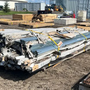 Pallet of Galvanized Flashing and Siding Material