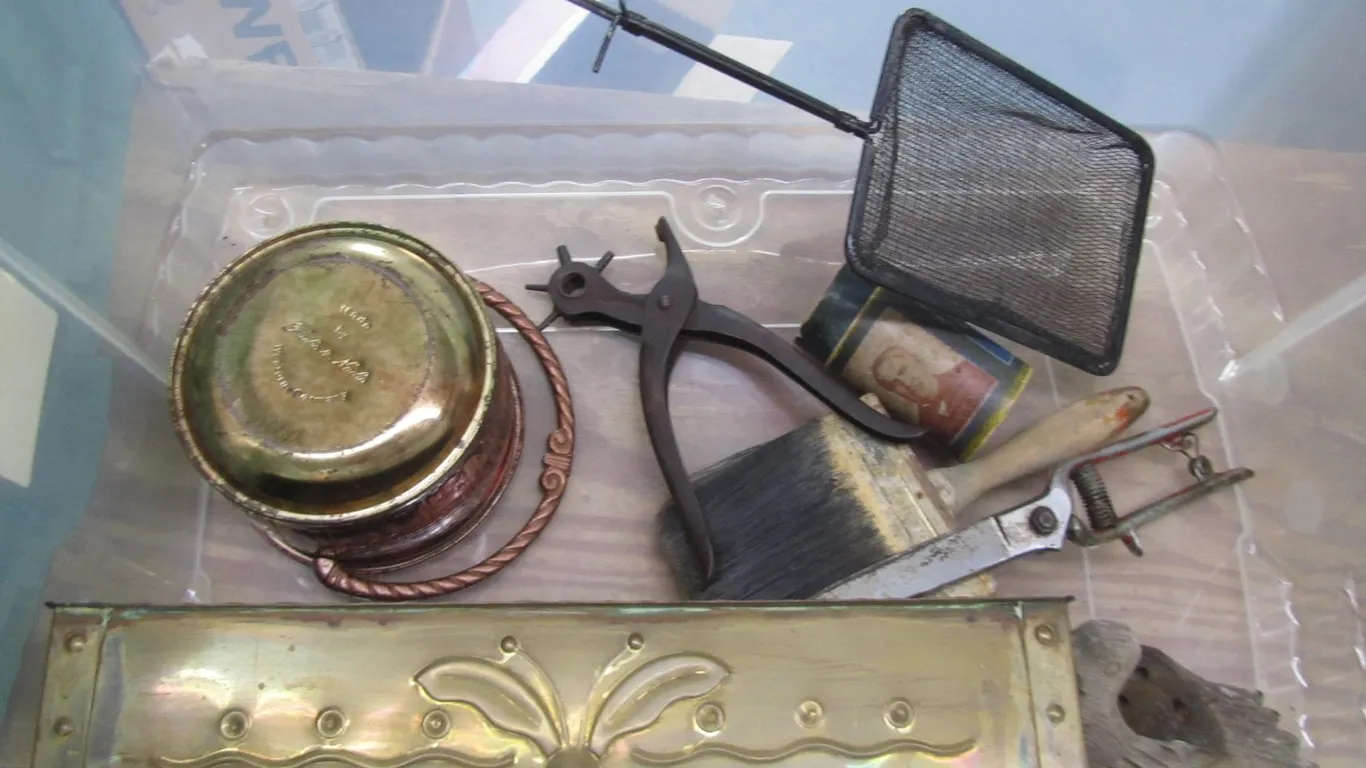 Tub Of Assorted Household Items