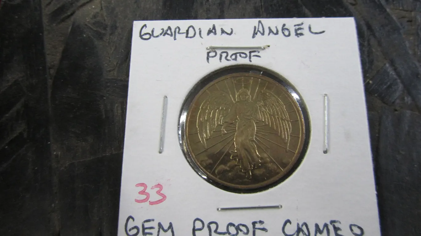 Guardian Angel 2-Sided Coin