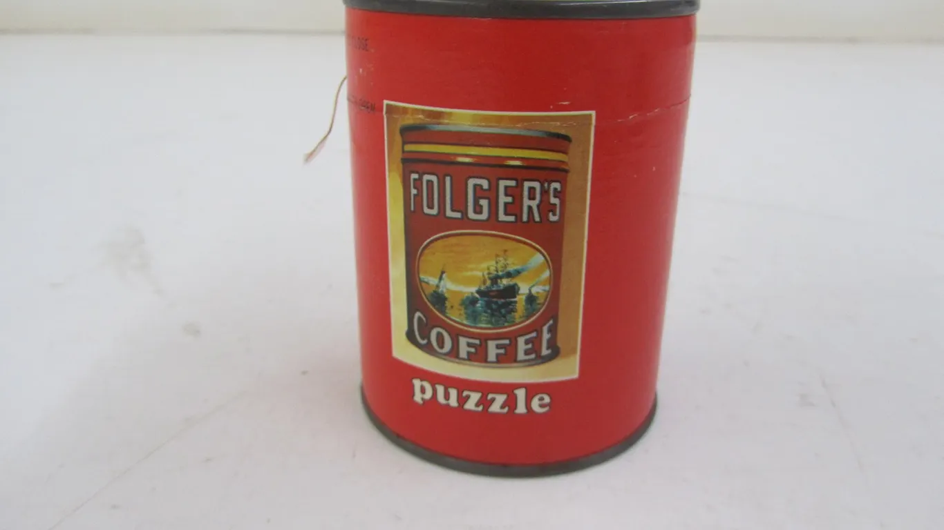 Vintage Folger's Coffee Puzzle