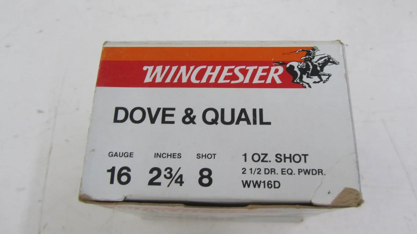 (25) 16ga 2-3/4" 8 Shot Rounds