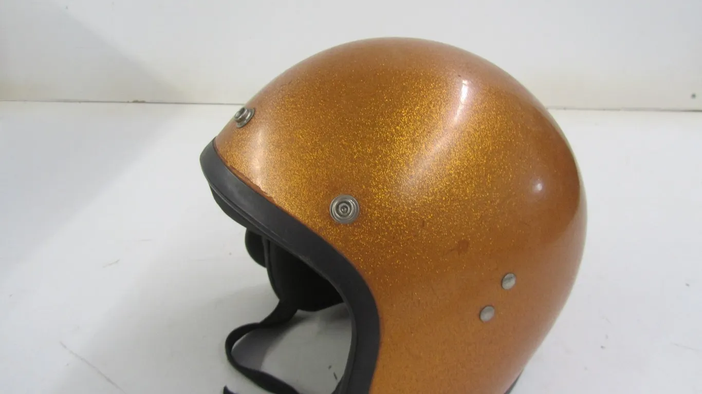 Vintage Glitter Flake Helmet