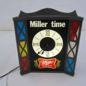 Miller Time High Life Lighted Wall Clock