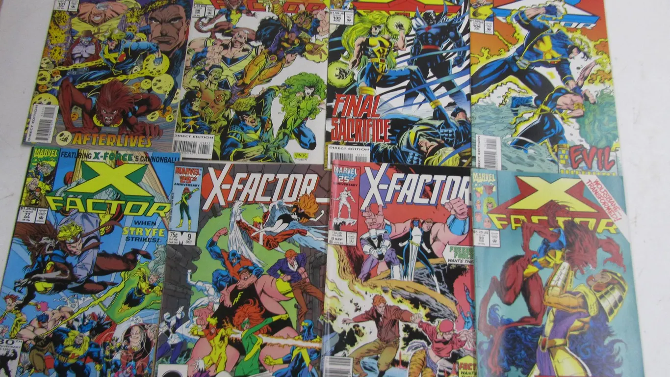 (8) Marvel X Factor Comics