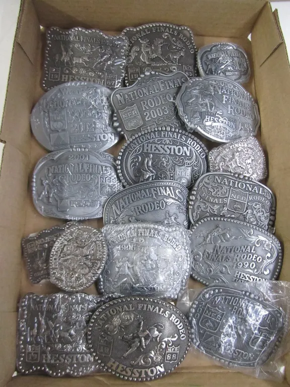 Lot Of Assorted Collectible Belt Buckles