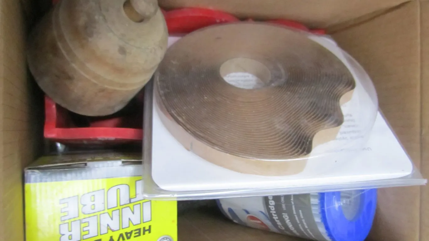Box Of Assorted Hardware And More