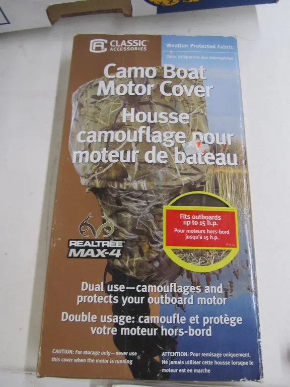 Classic Accessories Camo Boat Motor Cover
