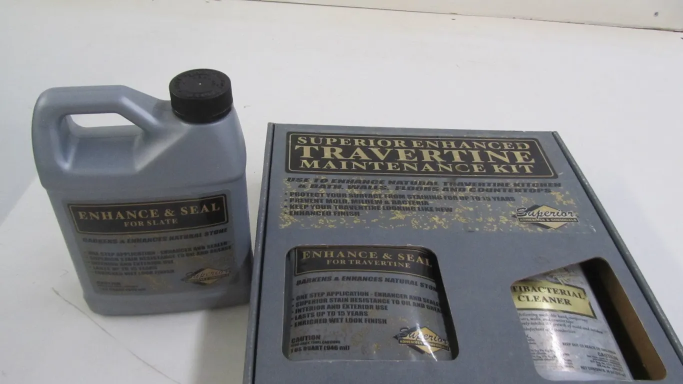 Superior Enhanced Travertine Maintenance Kit