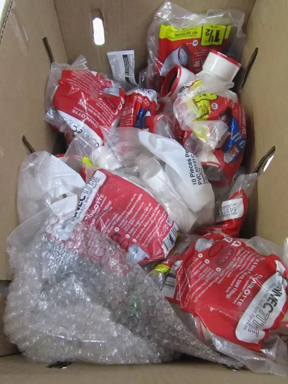 Lot Of Assorted Charlotte PVC Pipe Fittings