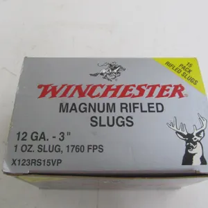 (15) 12ga 3" Magnum Rifled Slugs