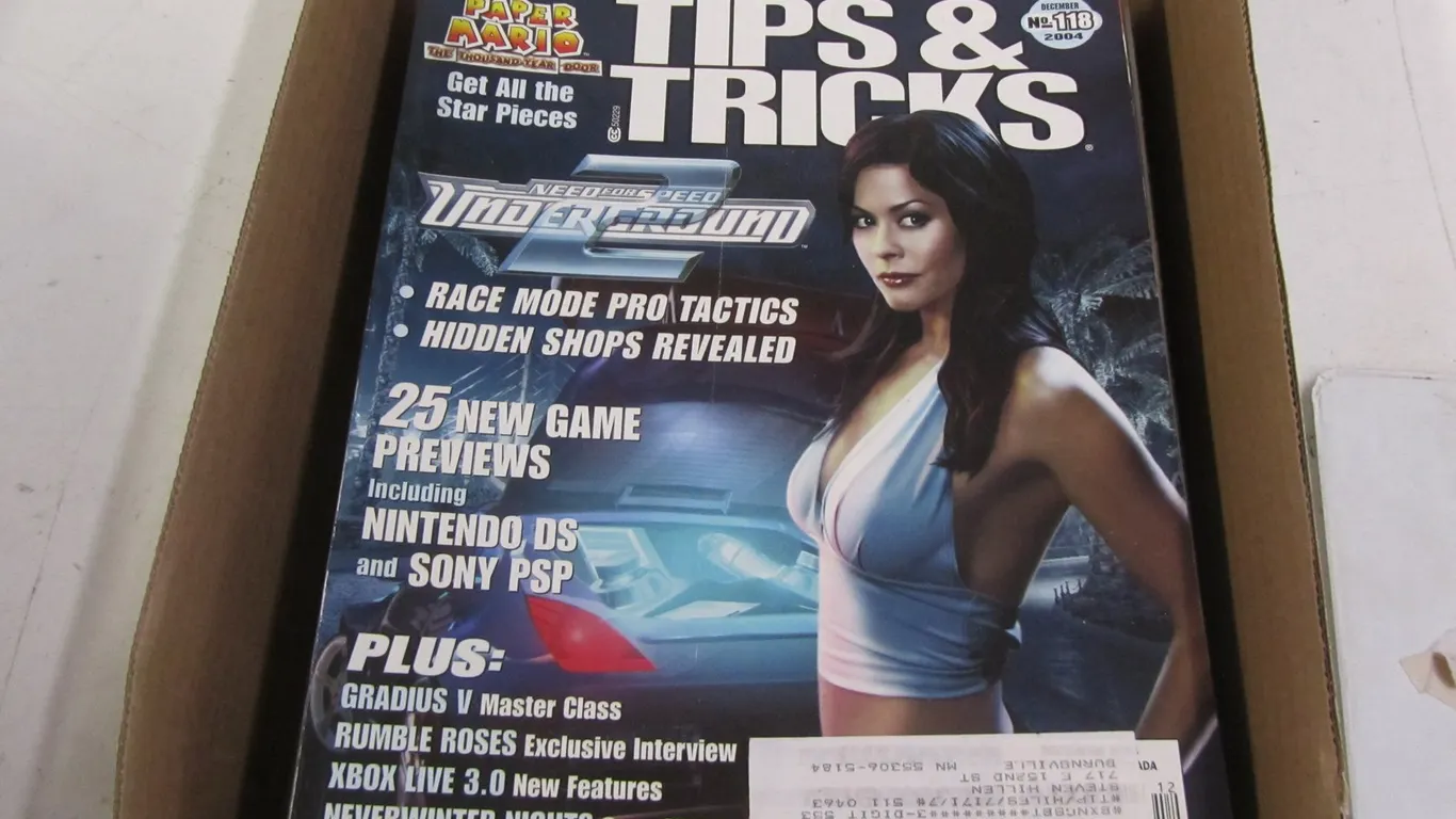(11) Tips & Tricks Video Game Magazines