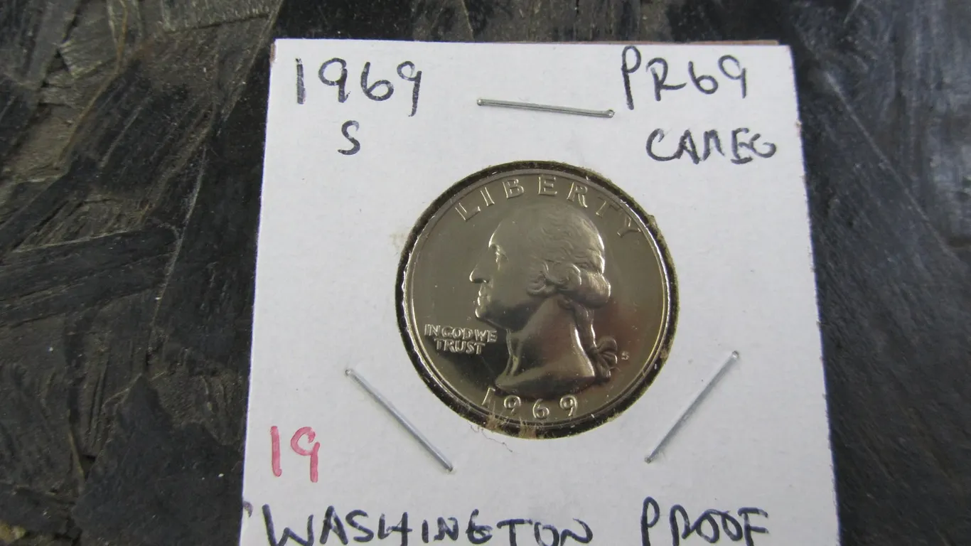 1969-S Washington Quarter Proof