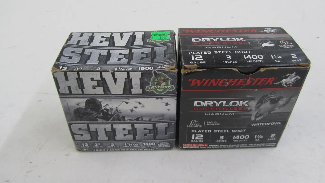(44) 12ga 3" Steel Shot Rounds