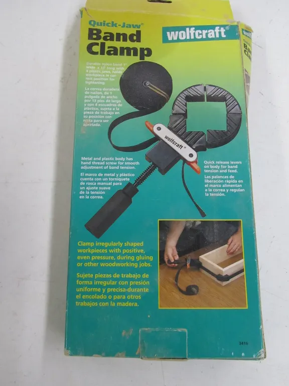 Wolfcraft Quick-Jaw Band Clamp