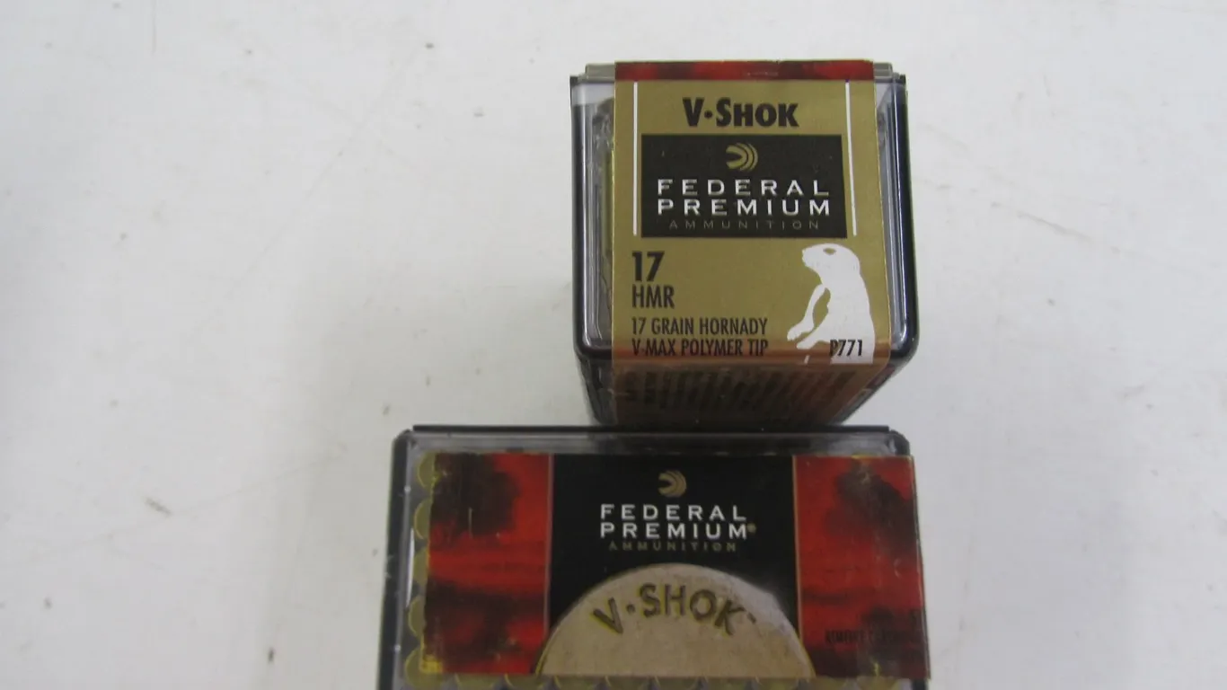 (100) 17 HMR Rounds
